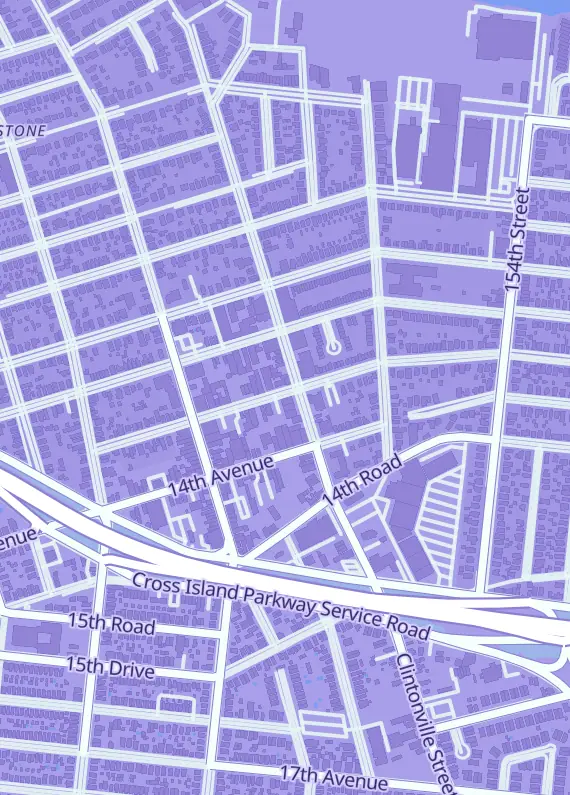 Street map around POPnGAMES, 12-40 Clintonville St Unit b, New York, NY