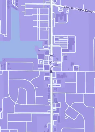 Street map around Qc Hobby House, Llc, Depew