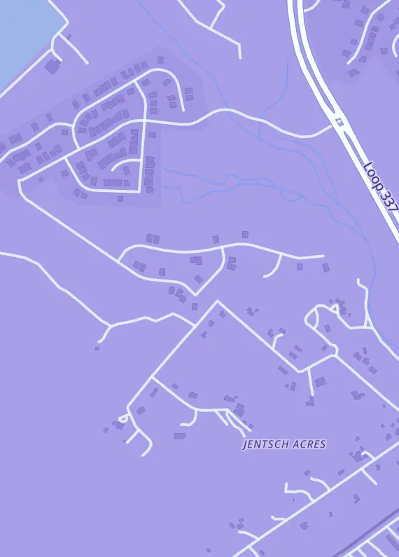 Street map around Rare Candy Retro, 1161 Limestone Way, New Braunfels, TX
