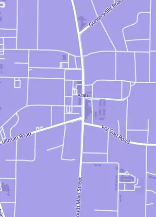 Street map around ResQ Bricks & Games, Arab