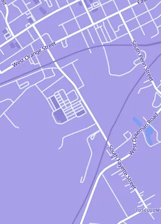 Street map around Retro Loot, Shippensburg
