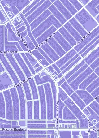 Street map around Retro Respawn, Los Angeles