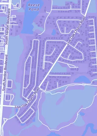 Street map around Retro Swap Shop, Crestview
