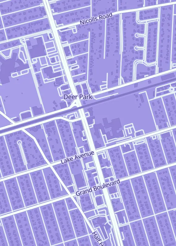 Street map around Rip N Ship Gaming, 1883 Unit B Deer Park Ave, Babylon, NY