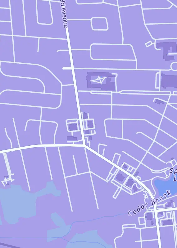 Street map around RNG Gamez, 2325 Plainfield Ave, South Plainfield, NJ