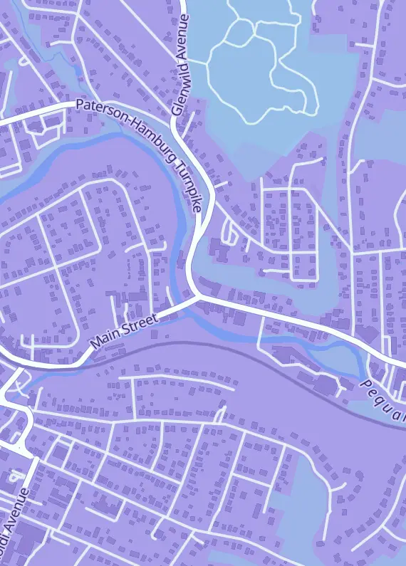 Street map around Robbie's Comics, 142 Main St #4, Bloomingdale, NJ