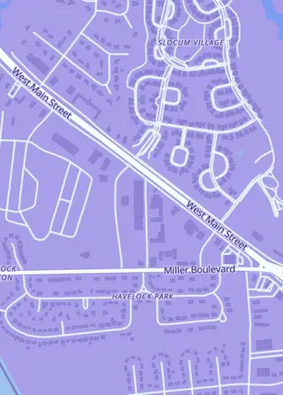 Street map around Rules Of Engagement Games, Havelock