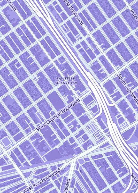 Street map around RWT Collective, 11301 W Olympic Blvd #201, Los Angeles, CA