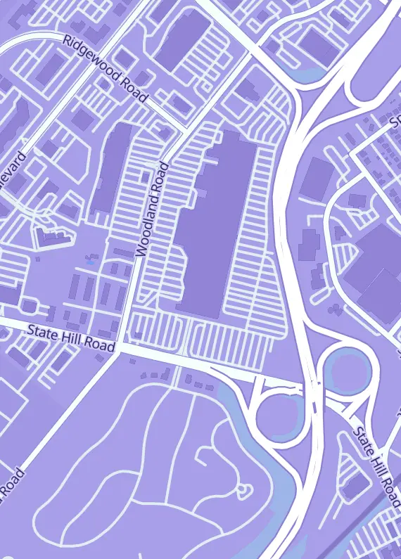 Street map around S&B Sports, 1665 State Hill Rd, Wyomissing, PA