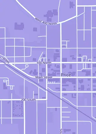 Street map around Scattered Dice - Games and Arcade, Price