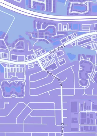 Street map around Secret Rare Gaming, Orange Park