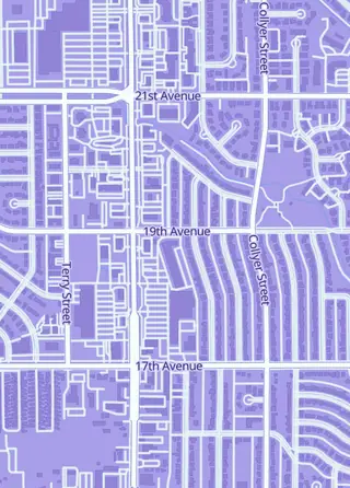 Street map around St. Nix Collectibles, Toys And Antiques, Branson
