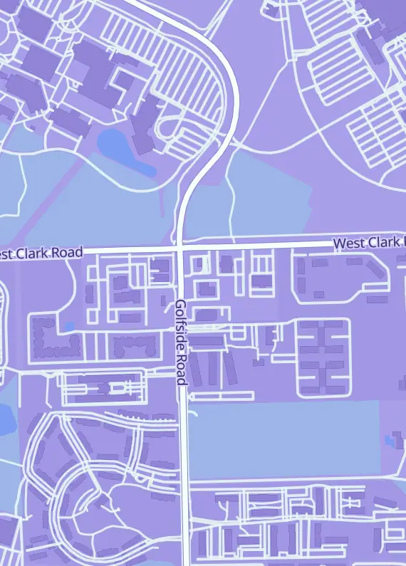 Street map around Stadium Cards and Comics, 2061 Golfside Rd, Ypsilanti, MI