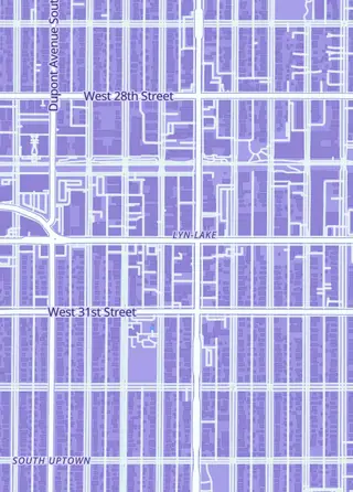 Street map around Steamship Games, Minneapolis