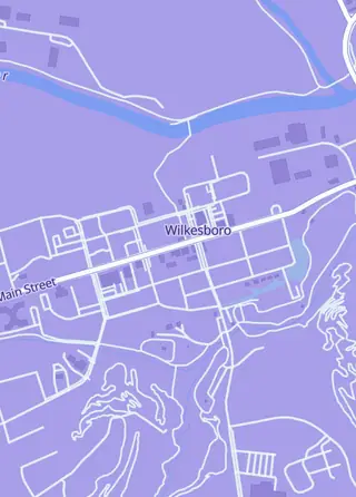 Street map around Summit Gaming & Collectibles, Wilkesboro
