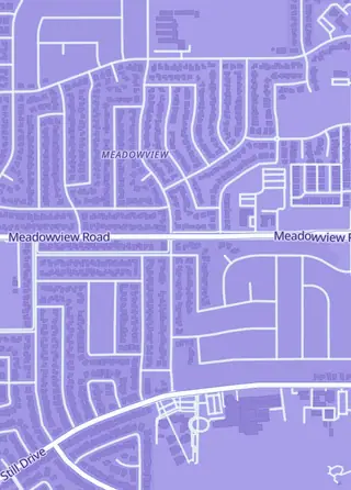 Street map around TCG Cards Community, Sacramento