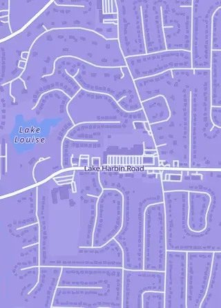 Street map around Team Net, Morrow