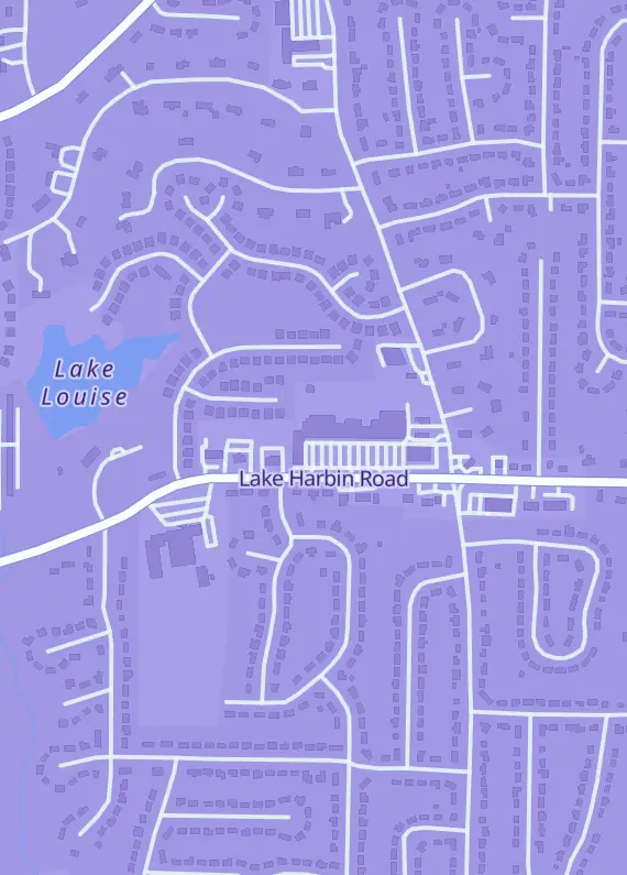 Street map around Team Net, 2270 Lake Harbin Rd, Morrow, GA