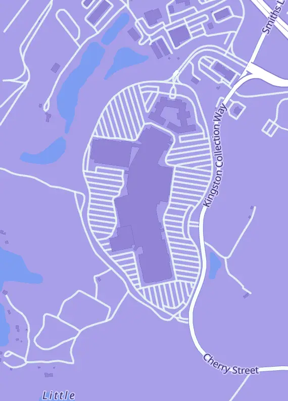 Street map around TGR Somerset, 3035 County St, Somerset, MA
