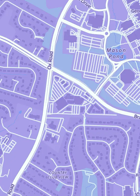 Street map around The Amazing Comic Shop, 10647 Braddock Rd, Fairfax, VA