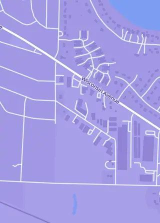 Street map around The Cardboard Bros, Oconomowoc