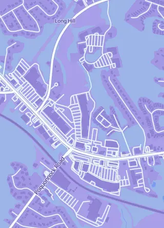 Street map around The Clever Kobold, Groton