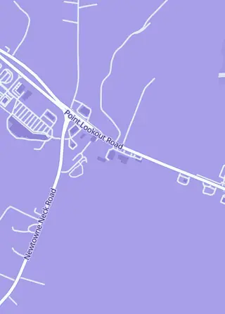 Street map around The Griffon’s Court Games and Collectibles, Leonardtown