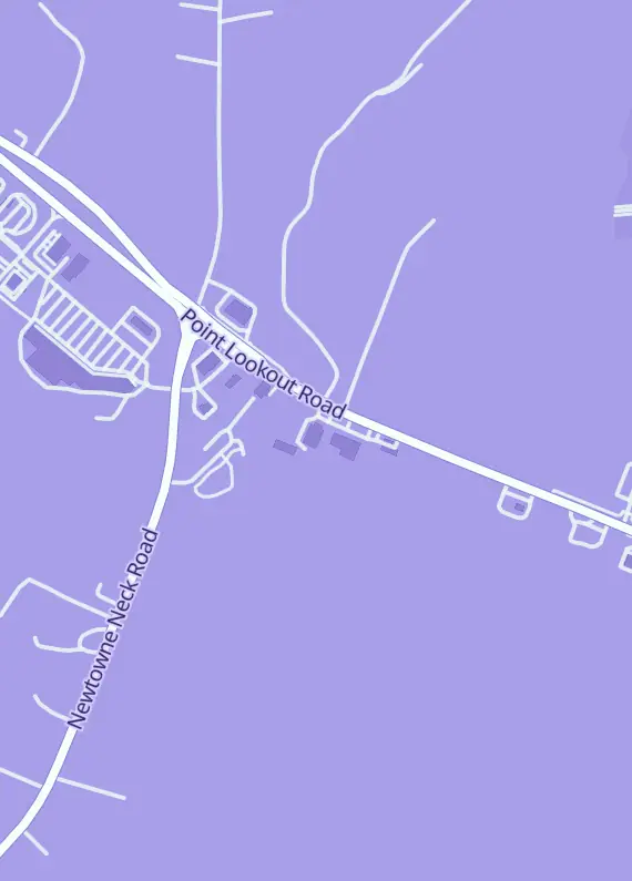 Street map around The Griffon’s Court Games and Collectibles, 26005 Point Lookout Rd Ste 3, Leonardtown, MD