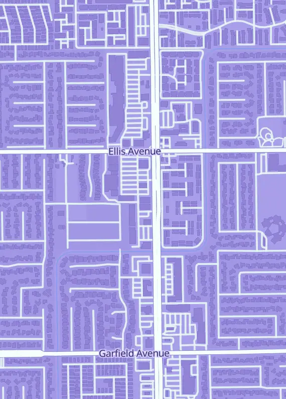 Street map around The KeyMaster, 18627 Brookhurst St, Fountain Valley, CA