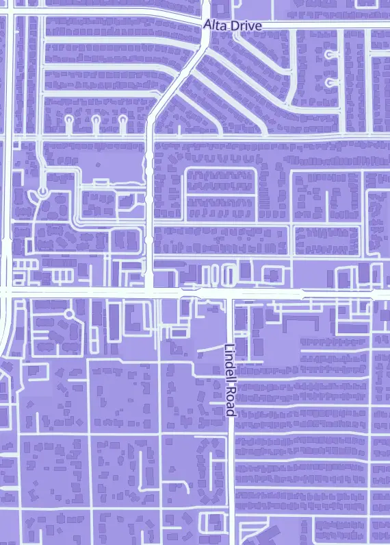 Street map around The People's Card Shop, 5620 W Charleston Blvd #110, Las Vegas, NV