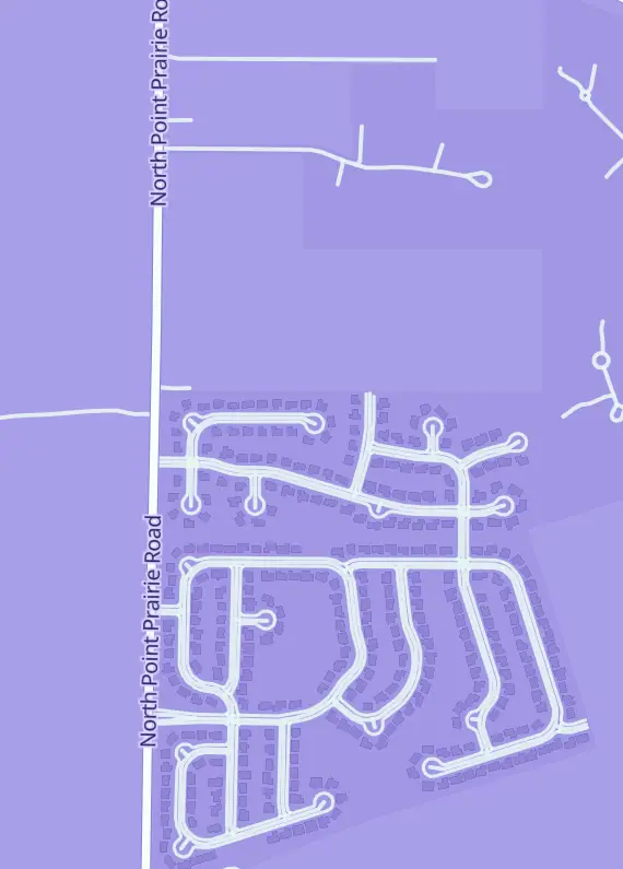 Street map around The PokeVibe, 222 Hartford Glen Ct, Wentzville, MO