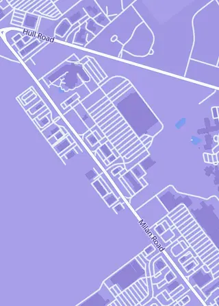 Street map around The POP! Shop, Sandusky