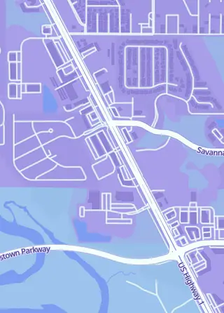 Street map around The Toy Father, Port St Lucie