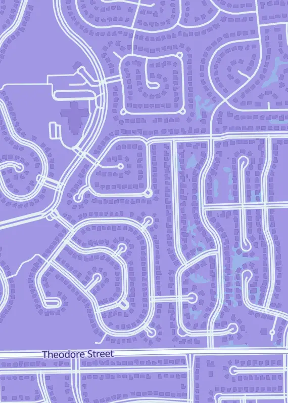 Street map around Top Cut Comics, 1846 Maple Glen Dr, Joliet, IL
