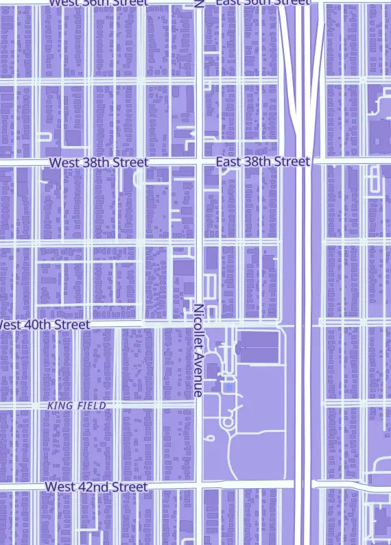 Street map around Tower Games, 3920 Nicollet Ave #150, Minneapolis, MN