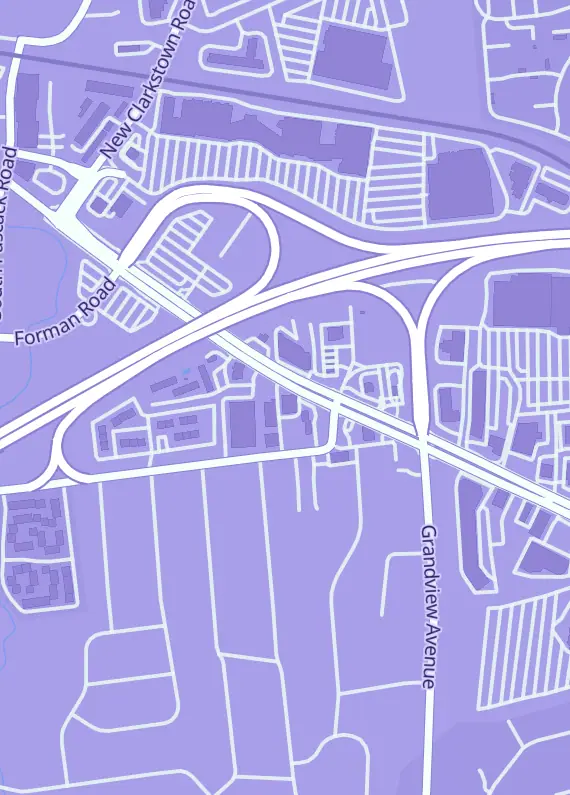 Street map around ToyWiz, 347 W Route 59, Nanuet, NY