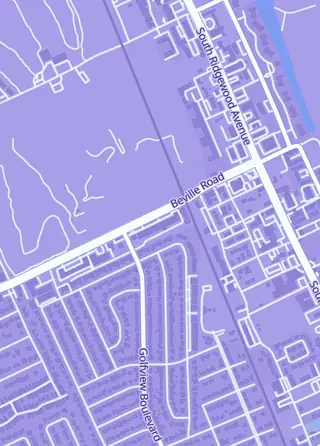 Street map around Trading Card Attic, South Daytona