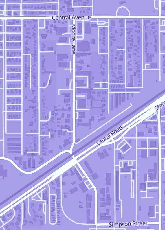 Street map around Treasure Cruise Cards, 235 Moore Ln Unit D, Billings, MT