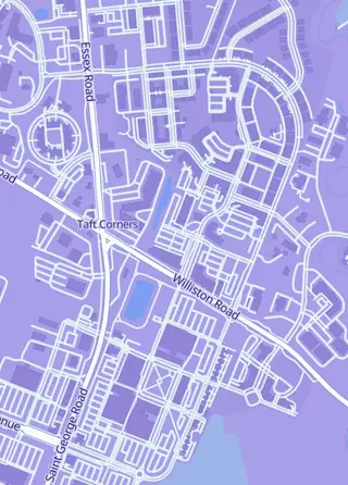 Street map around Turner Toys, Williston