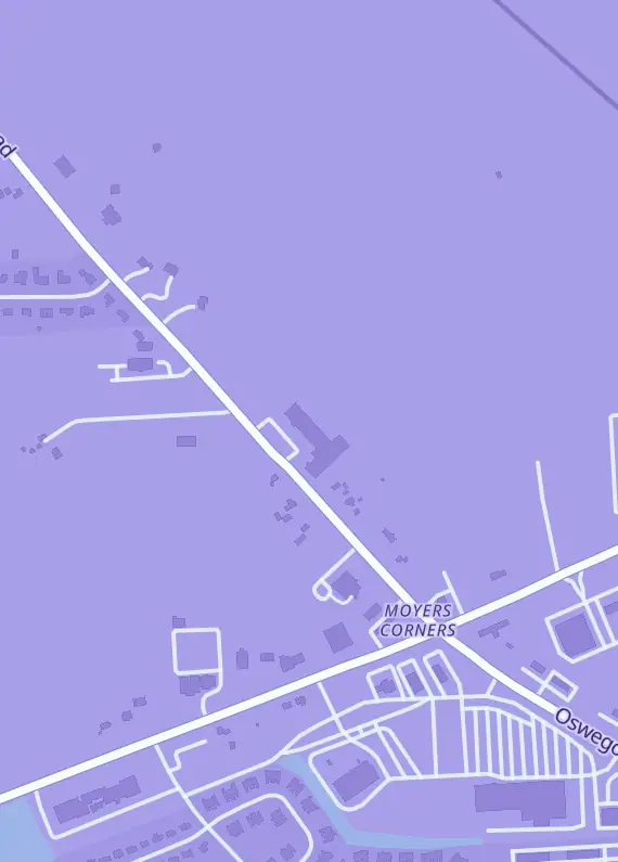 Street map around Twisted Mayhem Gaming, 8512 Oswego Rd, Baldwinsville, NY