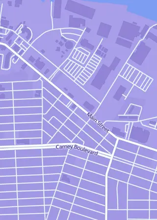 Street map around Undii's Cards & Collectibles, Marinette