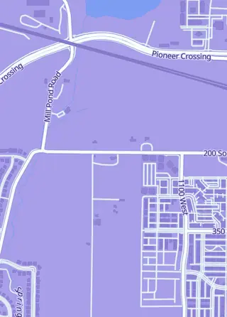 Street map around Utah Dump Digger, American Fork