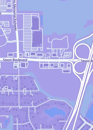 Street map around Video Game Trader, Deltona