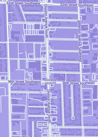 Street map around WD Games & Cards!, Wyoming